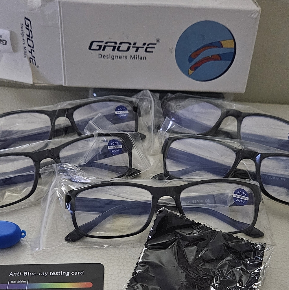 Gaoye 5-Pcs Anti-Ray- Glasses